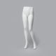 Pieds de mannequins blancs