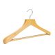 HGR-WD-005 – Cintre en bois de hêtre avec barre antidérapante