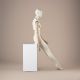 LUF2-A – mannequin vitrine féminin à la silhouette moderne