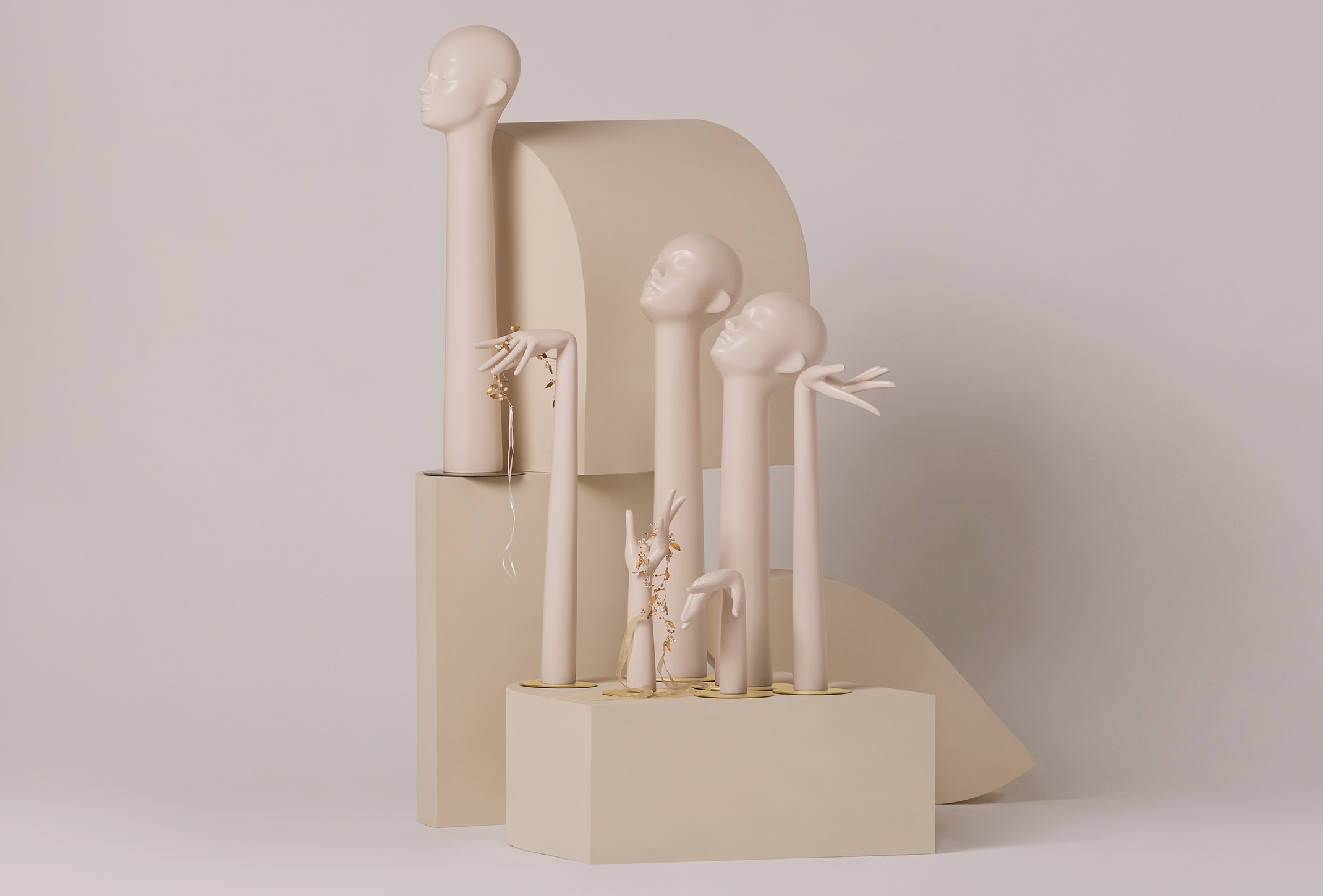 tête de mannequin de main